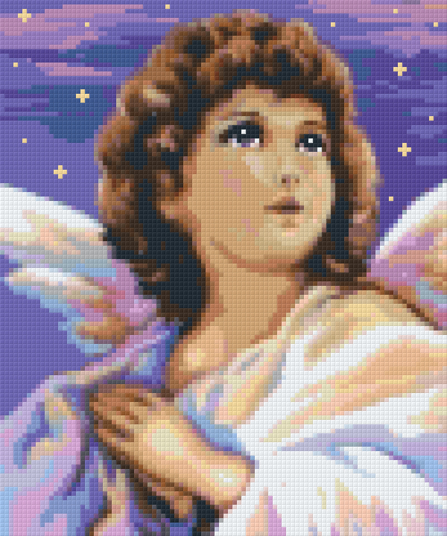 Angel - Thanks For Every Day Six [6] Baseplate PixelHobby Mini-mosaic Art Kits image 0